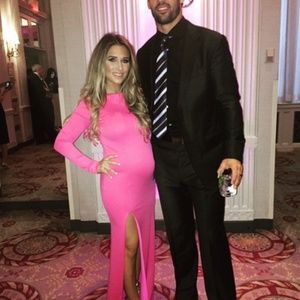 Kittenish Long Sleeve Pink Dres